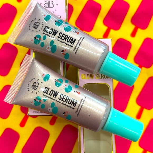Brand New Set of 2 Beautaniq Beauty Glow Serum Highlighting Cream Morning Dew - Picture 2 of 12